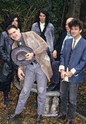 Photoshooting mit Wall of Voodoo in London