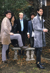 Photoshooting mit Wall of Voodoo in London