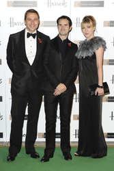 David Walliams, Jimmy Carr mit Gattin