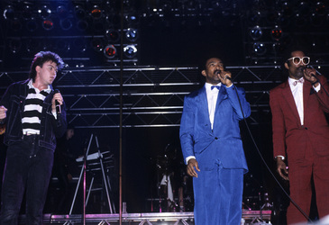 Konzert von Paul Young & The Royal Family in London