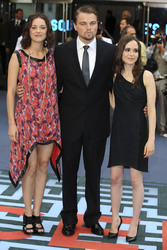 Marion Cotillard, Leonardo DiCaprio, Ellen Page