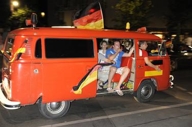 Autokorso am Kurfürstendamm