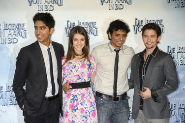 Dev Patel, Nicola Peltz, M. Night Shyamalan, Jackson Rathbone