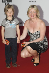 Eve-Maren Büchner mit Sohn Jacky