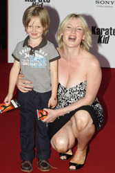 Eve-Maren Büchner mit Sohn Jacky