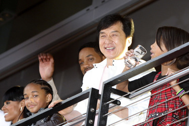Jada Pinkett Smitt, Jaden Smith, Will Smith, Jackie Chan, Willow Smith