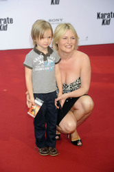 Eve-Maren Büchner mit Sohn Jacky