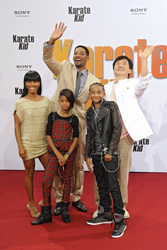 Jada Pinkett Smith, Willow Smith, Will Smith, Jaden Smith, Jackie Chan