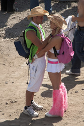 Fans auf der Loveparade 2010