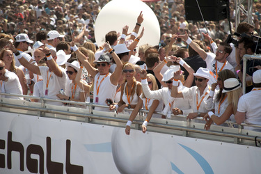 Fans auf der Loveparade 2010