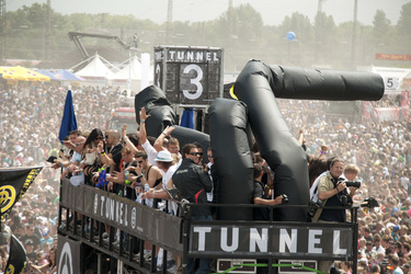 Fans auf der Loveparade 2010