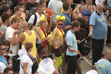 Fans auf der Loveparade 2010