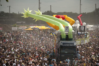 Fans auf der Loveparade 2010