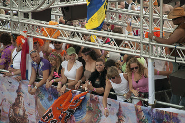 Fans auf der Loveparade 2010