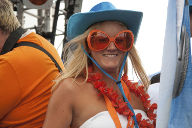 Fans auf der Loveparade 2010