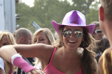 Fans auf der Loveparade 2010