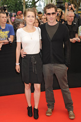 Alice Dwyer mit Freund