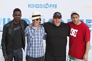 Chris Rock, David Spade, Kevin James, Adam Sandler