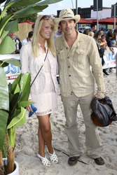 Gedeon Burkhard mit Freundin Annika Bohrmann