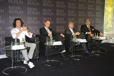 Arne Quinze, Jürgen Büllesbach, Klaus Wowereit, Bernhard Taubenberger