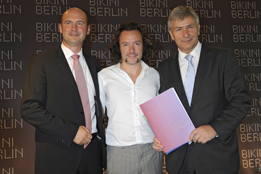 Jürgen Büllesbach, Arne Quinze, Klaus Wowereit