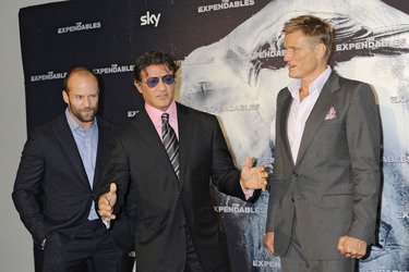 Jason Statham, Sylvester Stallone, Dolph Lundgren