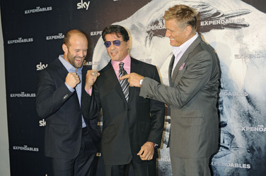Jason Statham, Sylvester Stallone, Dolph Lundgren