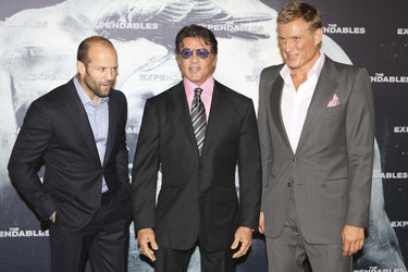 Jason Statham, Sylvester Stallone, Dolph Lundgren