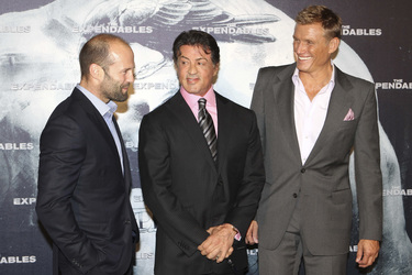 Jason Statham, Sylvester Stallone, Dolph Lundgren