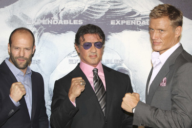 Jason Statham, Sylvester Stallone, Dolph Lundgren