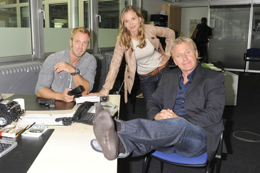 Dominic Boeer, Nadeshda Brennicke, Jörg Schüttauf