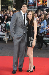 Brandon Routh mit Begleitung