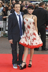 Michael Bacall mit Begleitung