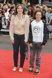 Jessica Hynes mit Sohn