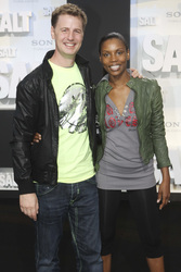 Florian Simbeck (Stefan Lust von Erkan und Stefan) mit Gattin Stephanie