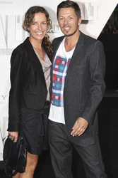 Michi Beck (Die Fantastischen Vier, Fanta 4, Hausmarke, Turntablerocker) mit Gattin Ulrike