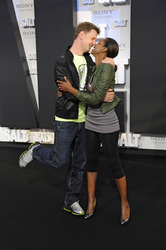 Florian Simbeck (Stefan Lust von Erkan und Stefan) mit Gattin Stephanie