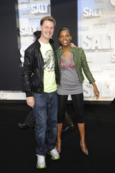 Florian Simbeck (Stefan Lust von Erkan und Stefan) mit Gattin Stephanie