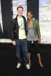 Florian Simbeck (Stefan Lust von Erkan und Stefan) mit Gattin Stephanie