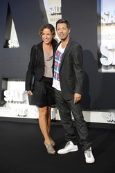 Michi Beck (Die Fantastischen Vier, Fanta 4, Hausmarke, Turntablerocker) mit Gattin Ulrike