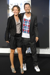 Michi Beck (Die Fantastischen Vier, Fanta 4, Hausmarke, Turntablerocker) mit Gattin Ulrike