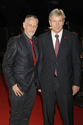 Klaus Wowereit mit Lebensgefährte Jörn Kubicki