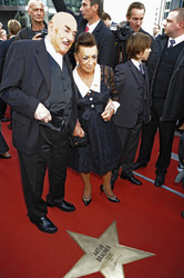 Artur Brauner mit Ehefrau Maria