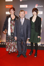 Ernst-Georg Schwill mit Tochter Heike und Enkelin Pia Maria