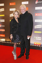 Dagmar Frederic mit Klaus Lenk