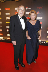 Hans-Dietrich Genscher mit Ehefrau Barbara