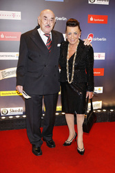 Artur Brauner mit Ehefrau Maria