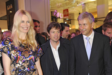 Claudia Schiffer, Nicolas Berggruen, Klaus Wowereit