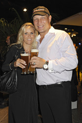 Axel Schulz mit Ehefrau Patricia