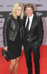 Patrick Lindner mit Begleitung